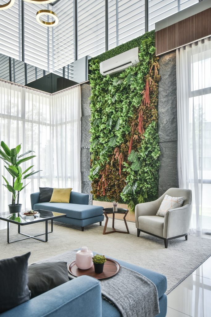 Green Wall & Granite Skin