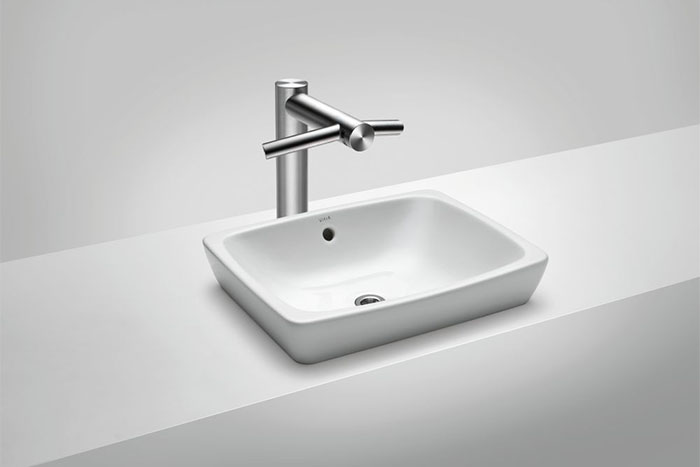 Wash and dry hands at the sink with Dyson’s Airblade Tap | Designspeak Asia